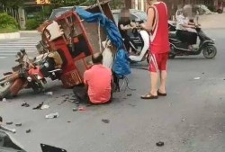 梅州爆料三轮车事故视频,视频揭露事故现场惨烈一幕